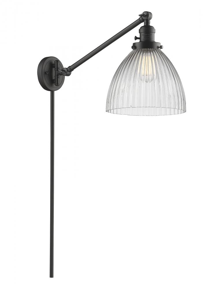 Seneca Falls - 1 Light - 10 inch - Oil Rubbed Bronze -Adjustable Swing Arm