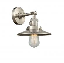 Innovations Lighting 203SW-SN-M2 - Railroad - 1 Light - 8 inch - Brushed Satin Nickel - Adjustable Sconce