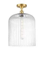 Innovations Lighting 516-1C-SG-G559-12CL - Bridal Veil - 1 Light - 5 inch - Satin Gold - Semi-Flush Mount