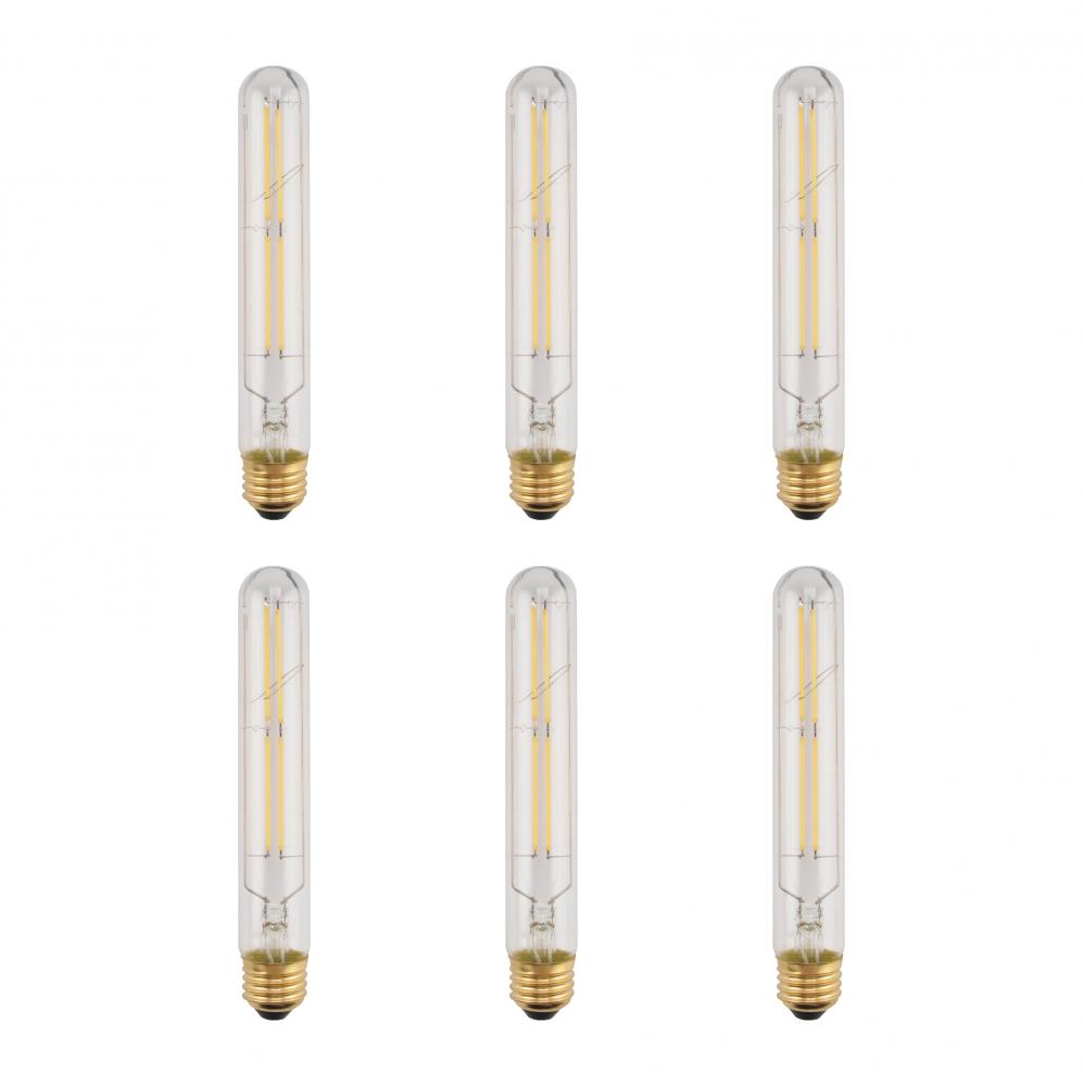 8W 3000K LED T10 Light bulb with 900 Lumens
